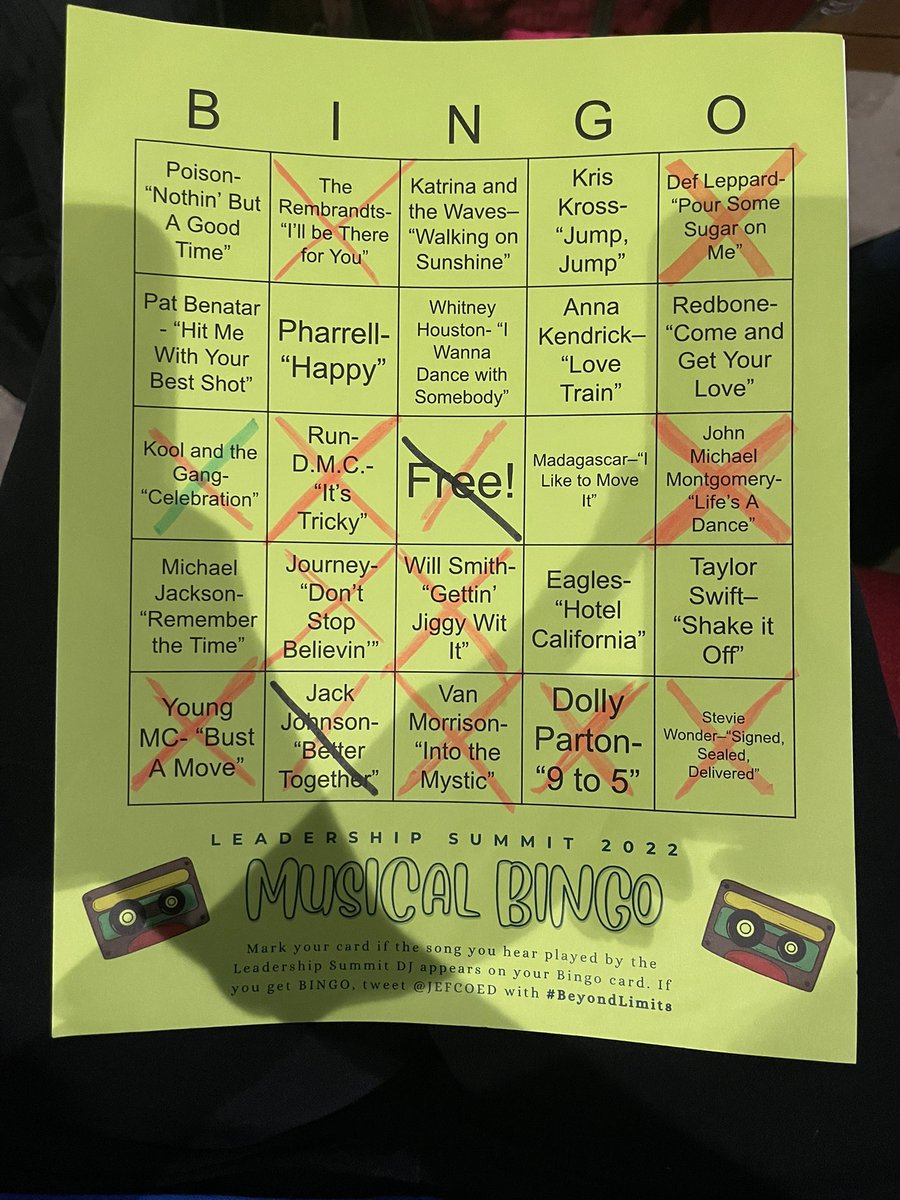 BINGO <a href="/JEFCOED/">Jefferson County Schools</a> #BeyondLimits