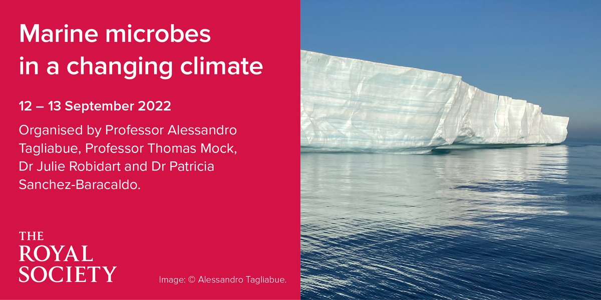 Scientific meeting: Marine microbes in a changing climate on September 12th and 13th. 
More info here: geotraces.org/scientific-mee…
#OceanScience #OceanDecade