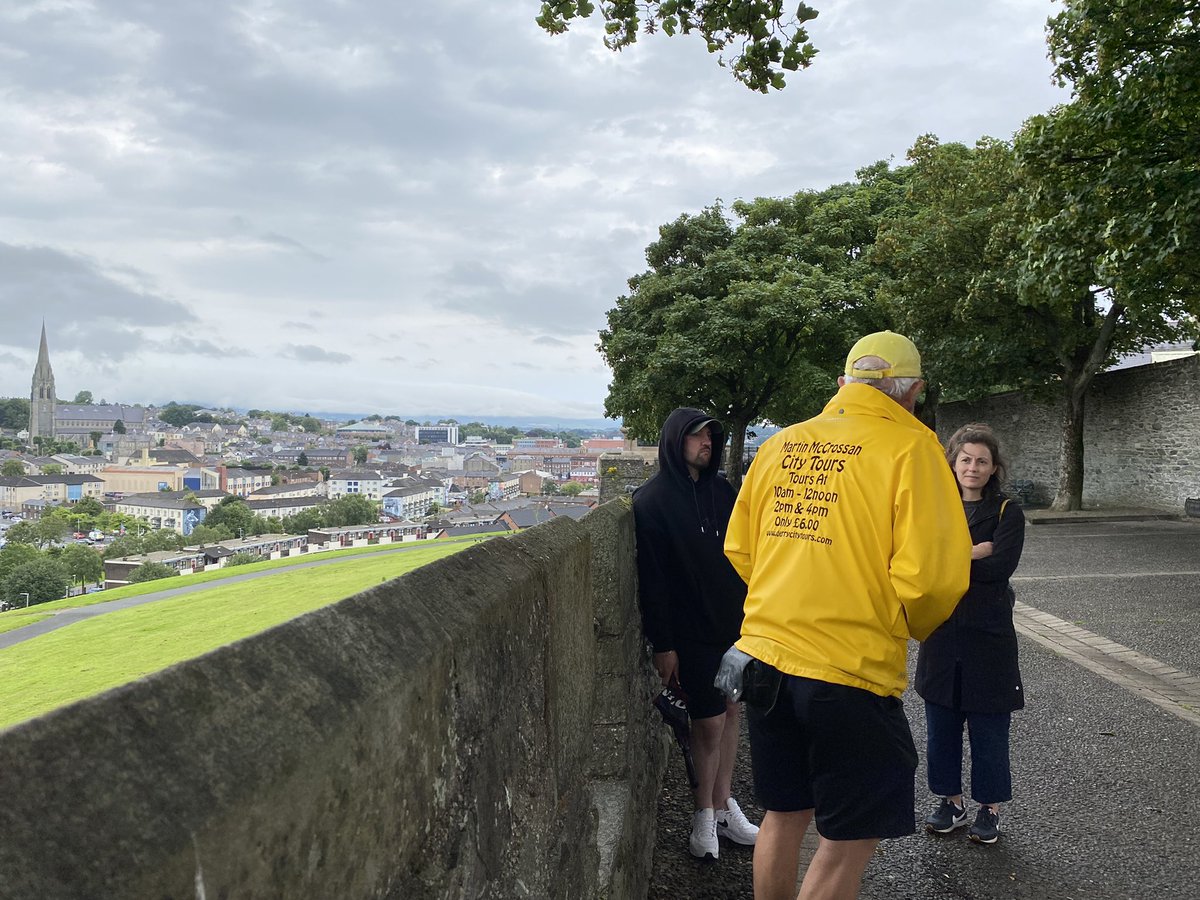 Every time I welcome a guest in the #MaidenCity, I take them on this wonderful tour. <a href="/CityToursDerry/">Mc Crossan City Tours</a> ❤️🦋 #Derry #Londonderry #Legenderry