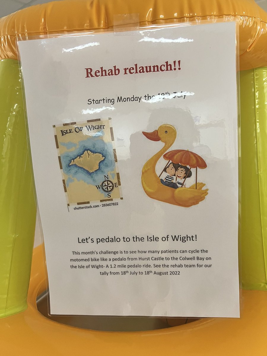 ZoeWilligen's tweet photo. It’s ‘relaunch rehab’ week on CICU 🙌@UHS_CritCare @UHS_Therapy @MeganLewisPT 

Trolly dollies Annie and Greg advertising the benefits of rehab for our cardiac ICU patients (and MDT!) 👏👏👏

#rehablegends
#pedalototheIOW

@UHSFT https://t.co/9M0w0hYUVi