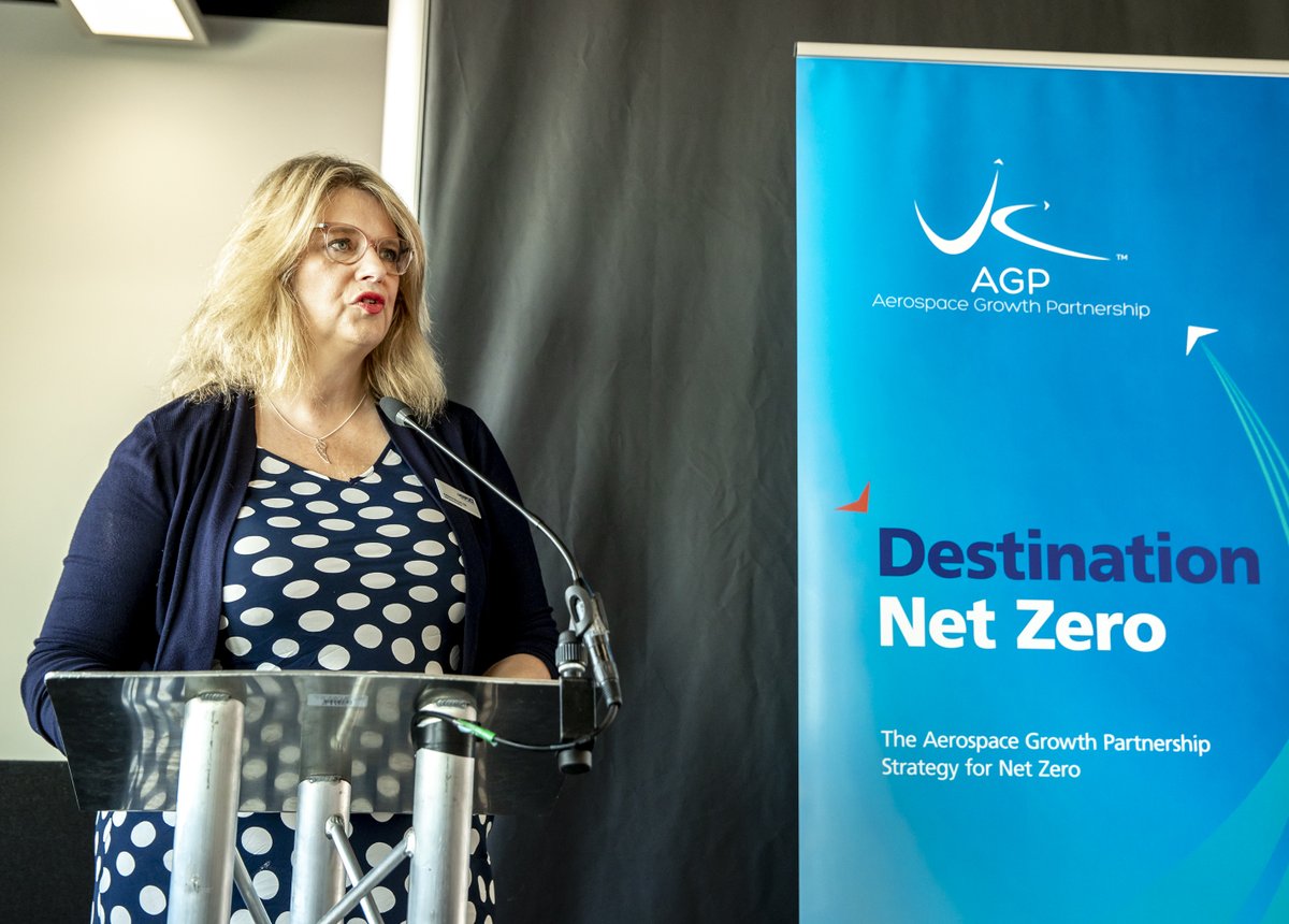 The Aerospace Growth Partnership (@theagpuk) on Twitter photo 📸 Highlights from today's 'Destination Net Zero' launch. The new AGP strategy launched at <a href="/FIAFarnborough/">Farnborough Airshow</a>, seeks to reduce the climate impact of aviation and secure the UK’s position as a world leader for the next era of flight.
Read the full strategy: bit.ly/3PwSJoM 📸 Highlights from today's 'Destination Net Zero' launch. The new AGP strategy launched at <a href="/FIAFarnborough/">Farnborough Airshow</a>, seeks to reduce the climate impact of aviation and secure the UK’s position as a world leader for the next era of flight.
Read the full strategy: bit.ly/3PwSJoM