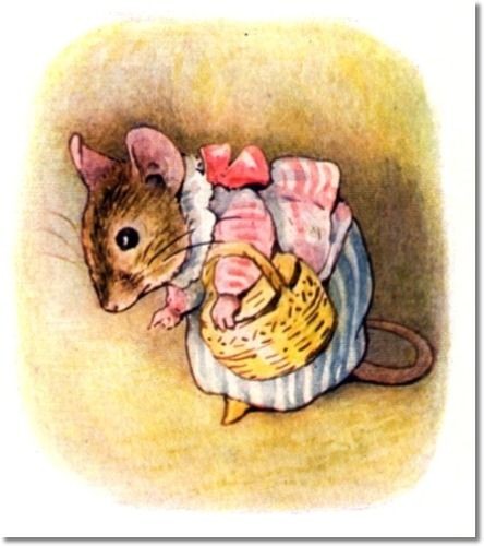 Prompt 4 : Beatrix Potter. This is Mrs Tittlemouse and she's just the most adorable mousy 🐁🐭❤️ #monthofmasters #fineart #art #artistsontwitter #artph #childrenbookart #artchallenge #colorpencil #drawing #illustration