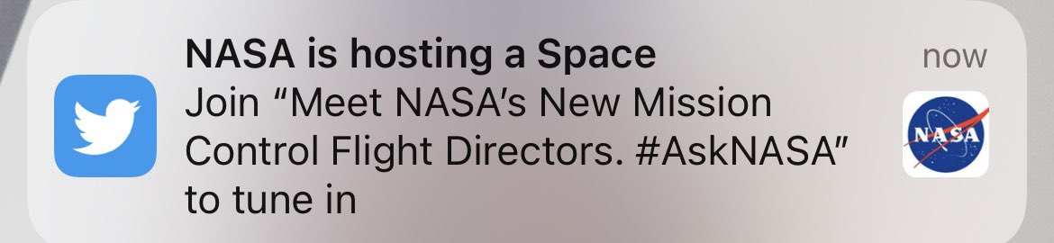 JakubHantabal's tweet image. Everytime I see a notification like this from @NASA I giggle