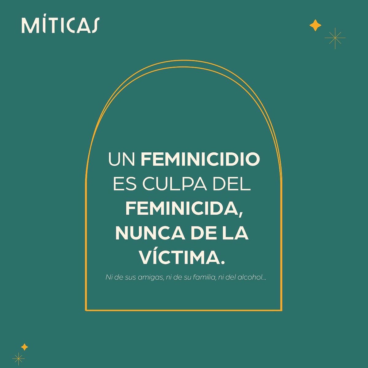 También recordemos que un #feminicido es la expresión más grave de la #violencia contra las mujeres y que ✨nunca es culpa de la víctima✨