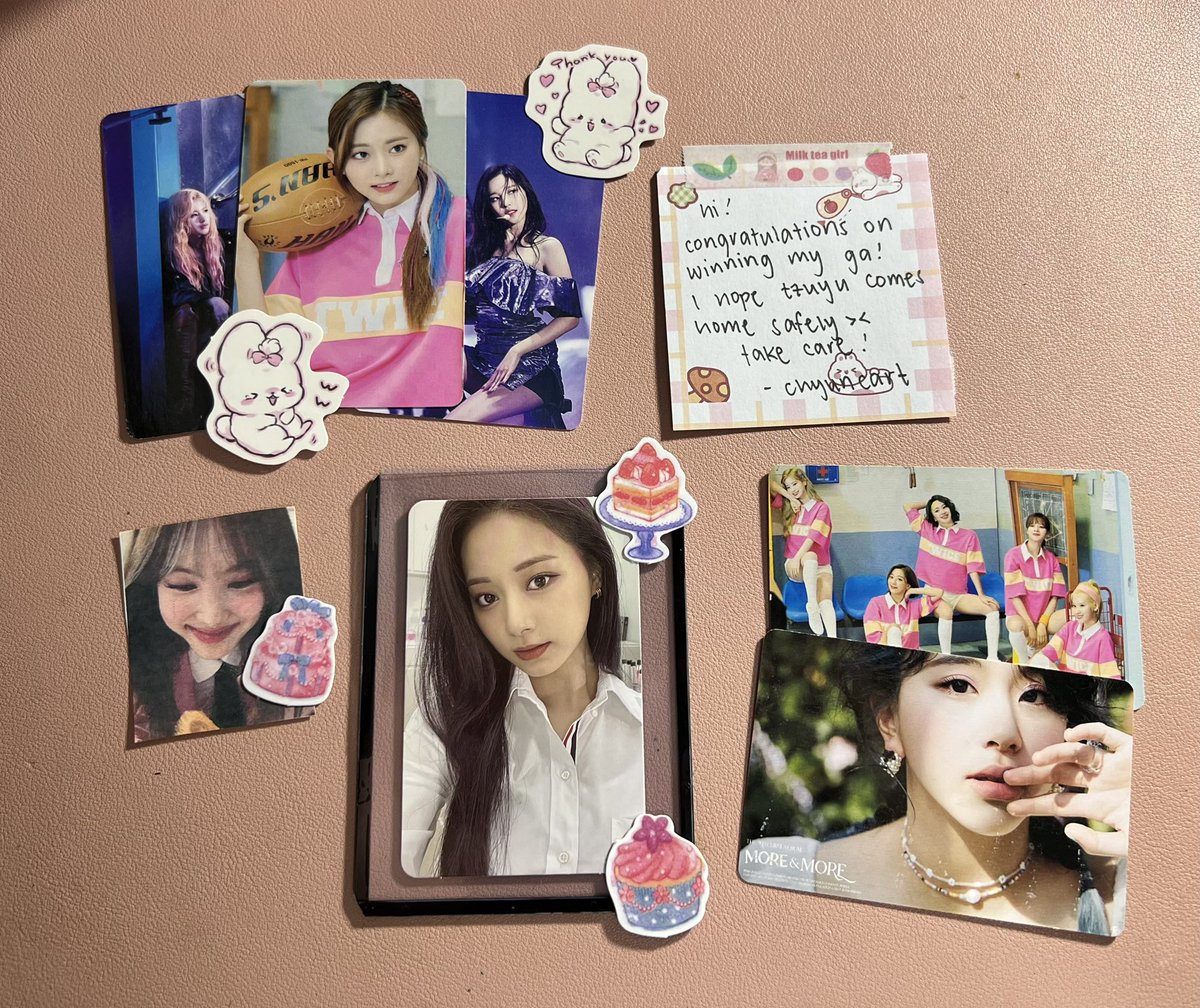 kep1iancarts's tweet photo. #kep1ianbudol | @lauveliu [💌]

*:･ﾟ✧*:･ﾟtzuyu ga package 💌 (2)
medjo late post pero tzuyu came home safely 🫶 tysm for hosting the ga! will definitely join ulet 

♡´･ᴗ･`♡ https://t.co/vl1a8to6xn