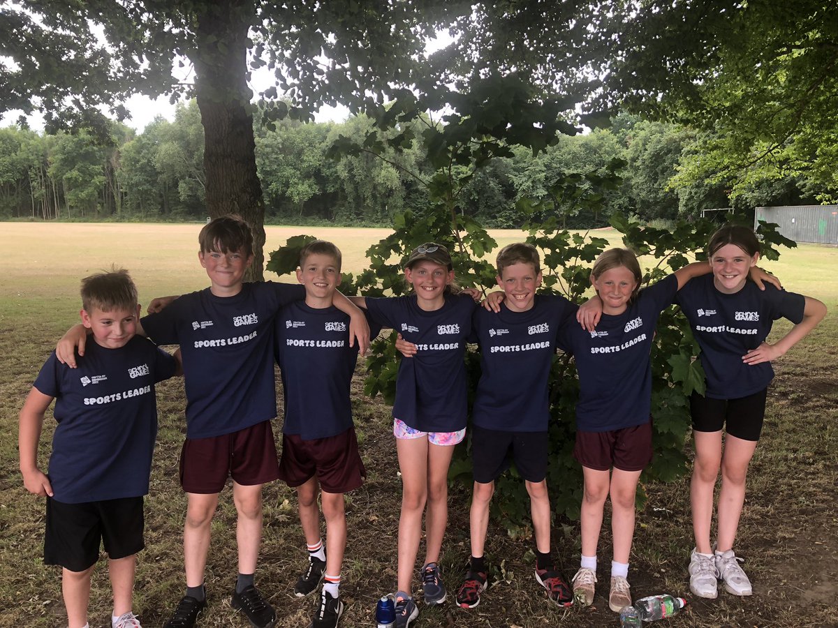 BerrywoodPE's tweet photo. Our last event of the year took place last week. It involved year 5 sports leaders organising events for year 2s from various schools, including Berrywood. All the children represented the school fantastically. Well done to everyone who has taken part in an event this year! https://t.co/aTgdQ1jOWM