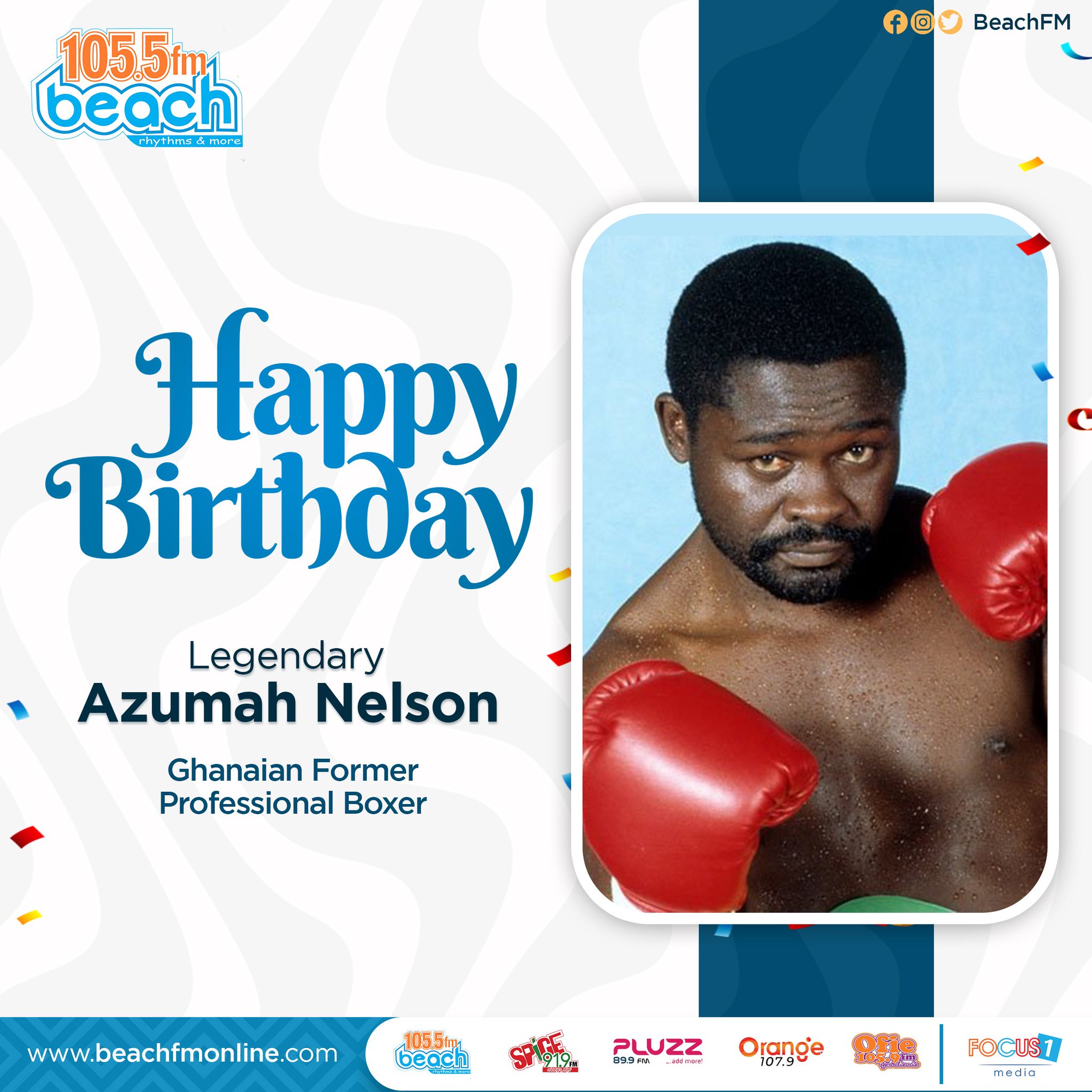 Happy birthday to the legendary Azumah Nelson! 