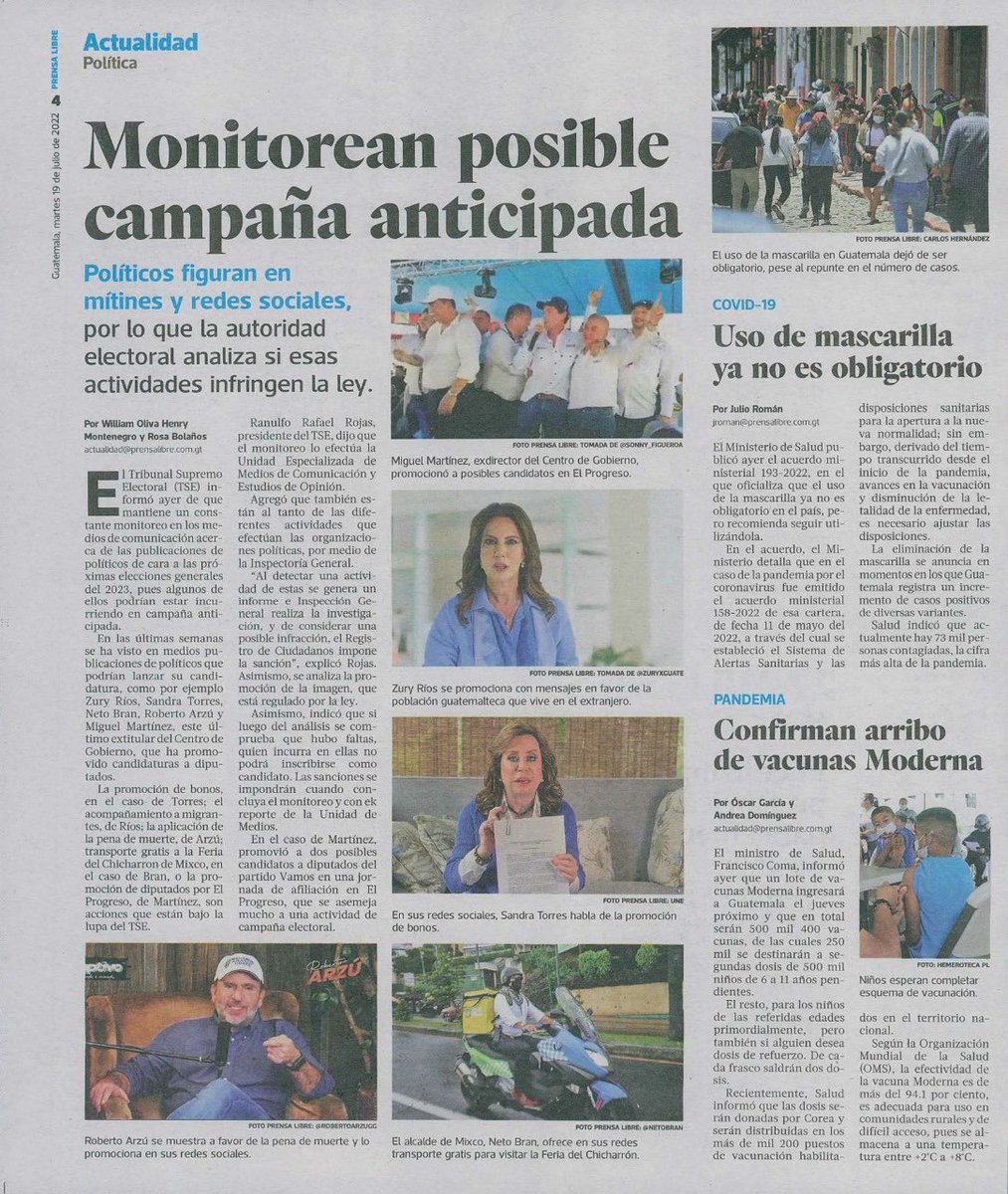 Melomanosgt's tweet photo. ¡Ojo Melómano! Monitorean posible #CampañaAnticipada ya que varios son #LosPoliticos que figuran en #mitines y #RedesSociales. Se está evaluando si dichas actividades infringen #LaLey ¿Qué piensas de eso melómano? https://t.co/9dwD5SwML2