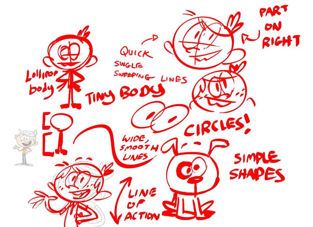 some very very very rough fast notes for drawing lincoln for someone on the comics. I'm terrible at drawing Lincoln, he is VERY difficult, but maybe this is helpful? haha? 

Hey @_AshKs did we ever have a guide for Lincoln on the show? I feel like everyone learned their own way. 