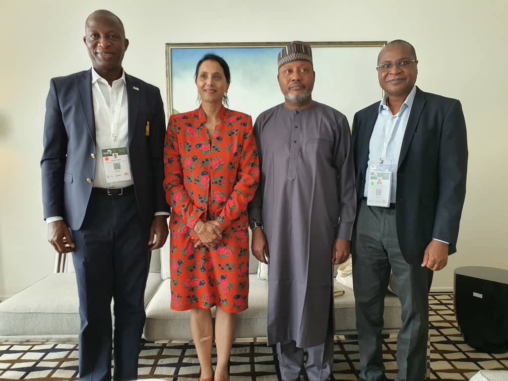 MohdHAbdullahi's tweet photo. Today, on the sidelines of @IUCN @APA_Congress at @CityofKigali , I held a bilateral meeting with @UNESCO ADG #ShamilaNairBedouelle where @UNESCO commits to support rejuvenation of the #NguruWetlands to energize π¦ sources to the #LakeChad & support #communitylivelihood. https://t.co/kHIIcmVPyn
