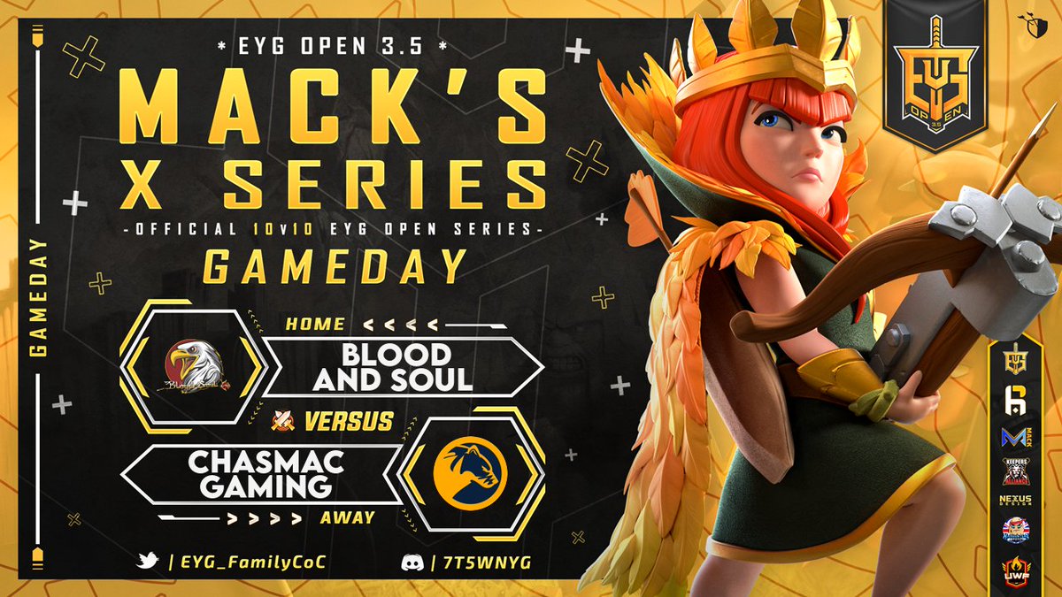 Mackenzro (@mackenzrogaming) on Twitter photo <a href="/BAS_coc/">Blood and Soul</a> Vs @CMG_Clash the final RO16 match. <a href="/BetatronCoc/">BetatronCoC</a> lie in wait for the winners! See you Wednesday at 6:30pm BST <a href="/BAS_coc/">Blood and Soul</a> Vs @CMG_Clash the final RO16 match. <a href="/BetatronCoc/">BetatronCoC</a> lie in wait for the winners! See you Wednesday at 6:30pm BST