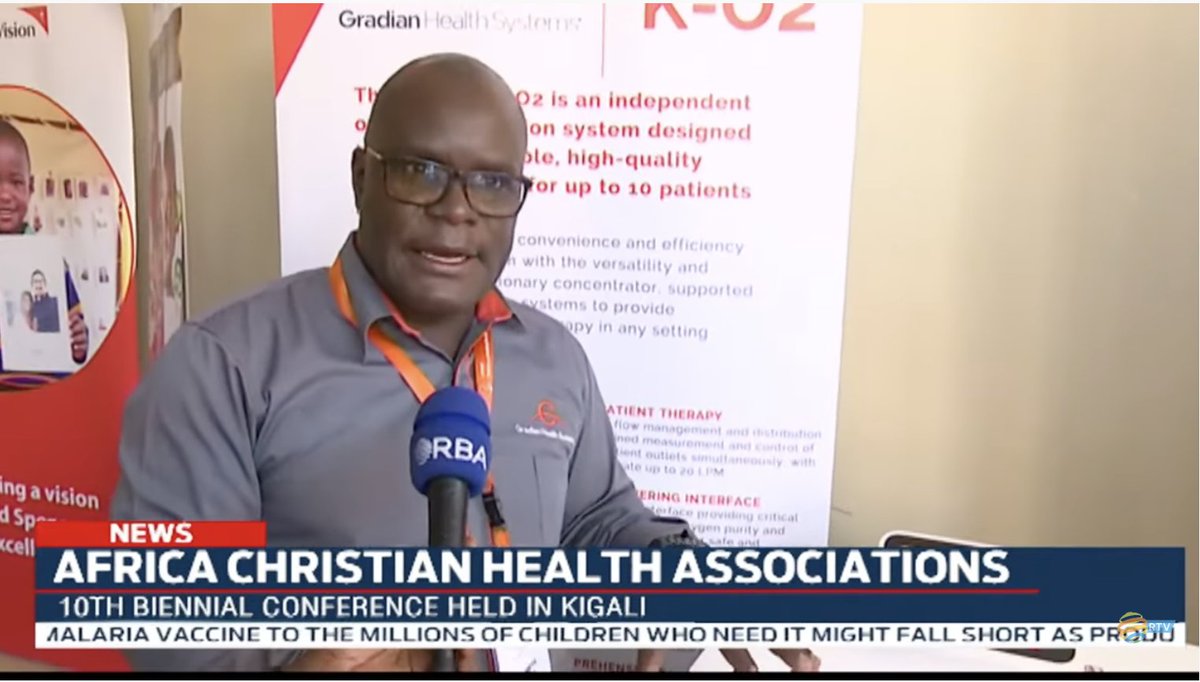 Hear more from <a href="/GradianHealth/">Gradian Health</a>'s Managing Director of #Africa Kenneth Otieno about how we are working to increase access to oxygen <a href="/ACHAPlatform/">ACHAPlatform</a> <a href="/RwandaTV/">Rwanda Television</a> 

bit.ly/3uYJO7k