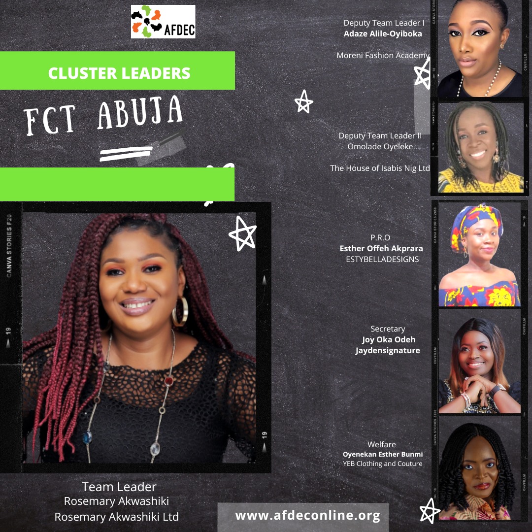AFDEC1's tweet photo. New Cluster Alert! Our community is expanding fast across Nigeria and sub Saharan Africa.
#fashioncommunity #afdec https://t.co/SWTPksKt9l