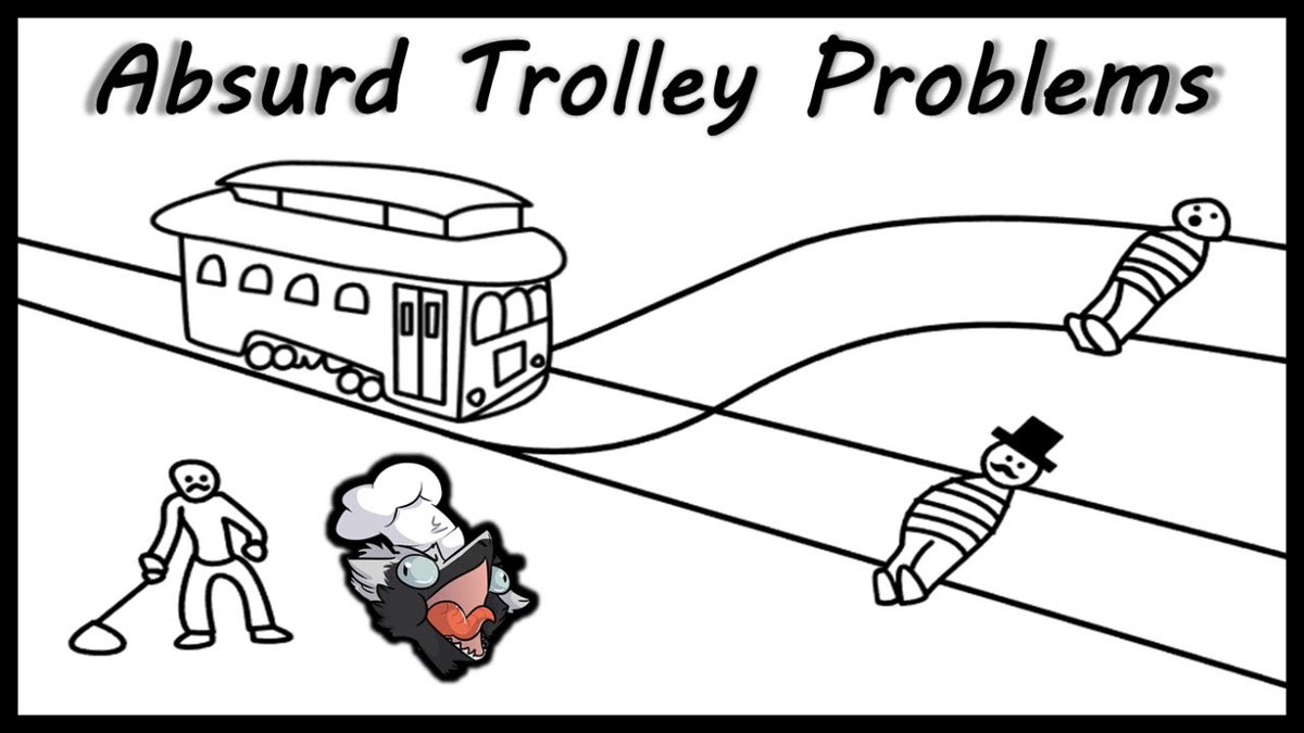 NecotheSergal's tweet photo. Check out my latest video "Absurd Trolley Problems" #NecoTheSergal #AbsurdTrolleyProblems #Trolley
Watch Now: https://t.co/FKdZggr44C
(Posted via https://t.co/dbusugoPpE) https://t.co/ZFf1KHEKcy