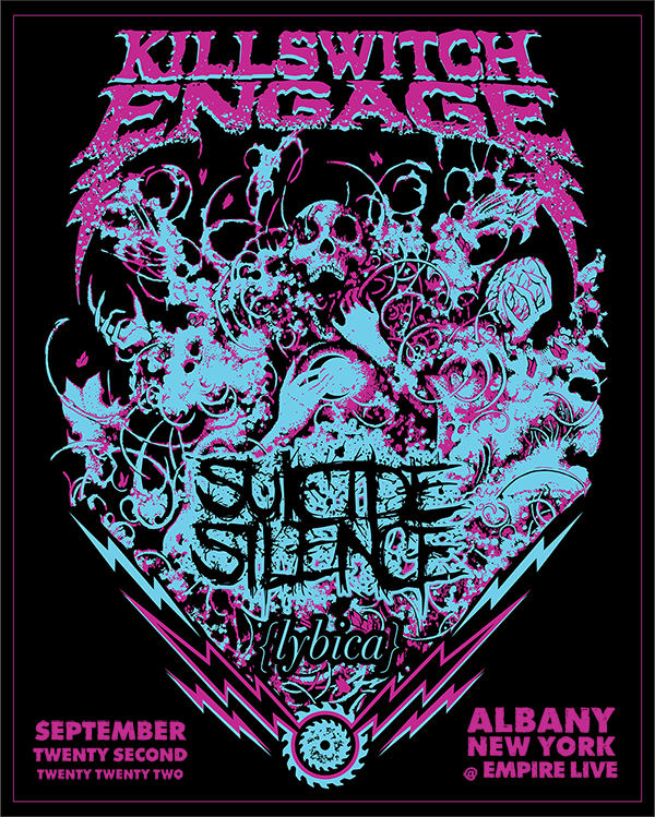 We're excited to be joining <a href="/kseofficial/">Killswitch Engage</a> and <a href="/suicidesilence/">Suicide Silence</a> on stage in Albany, NY on 9/22 at <a href="/EmpireLive518/">Empire Live/Empire Underground</a>! Tickets onsale Friday 7/22 at 10am local time!