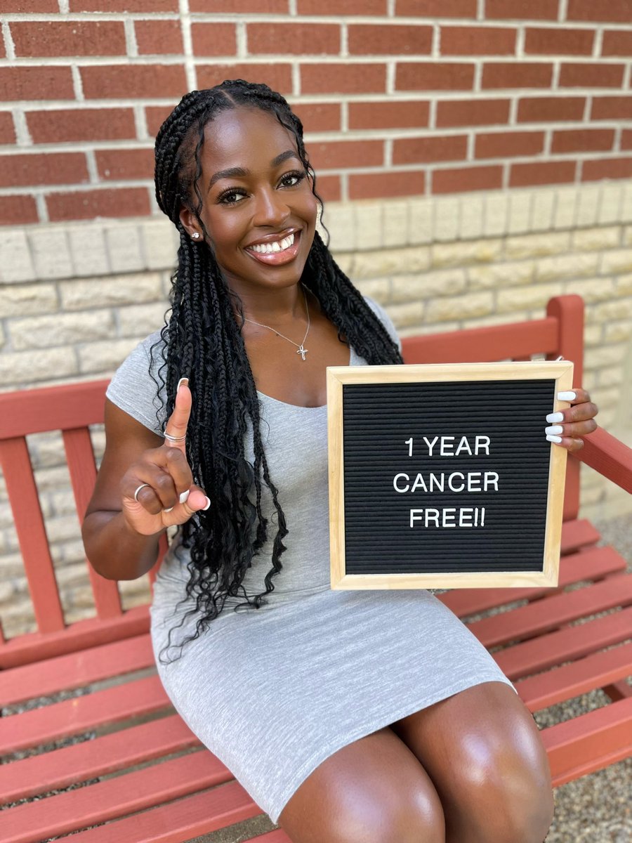 elsie_igb's tweet photo. One year cancer free!!! Thank God🙏🏾🎗💜 https://t.co/bLOZa6akpM