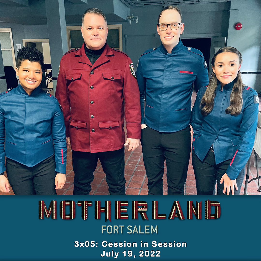 theaarondouglas's tweet image. My 2nd ep of #MotherlandFortSalem is airing TONIGHT (Tuesday July 19) at 10/9c on FREEFORM and then streaming on HULU from tomorrow. In Canada, the episode airs on ABC Spark. #Switches @lexmayson #NikolaiWitschl @linalecompte

And yes… I just get meaner. 😉