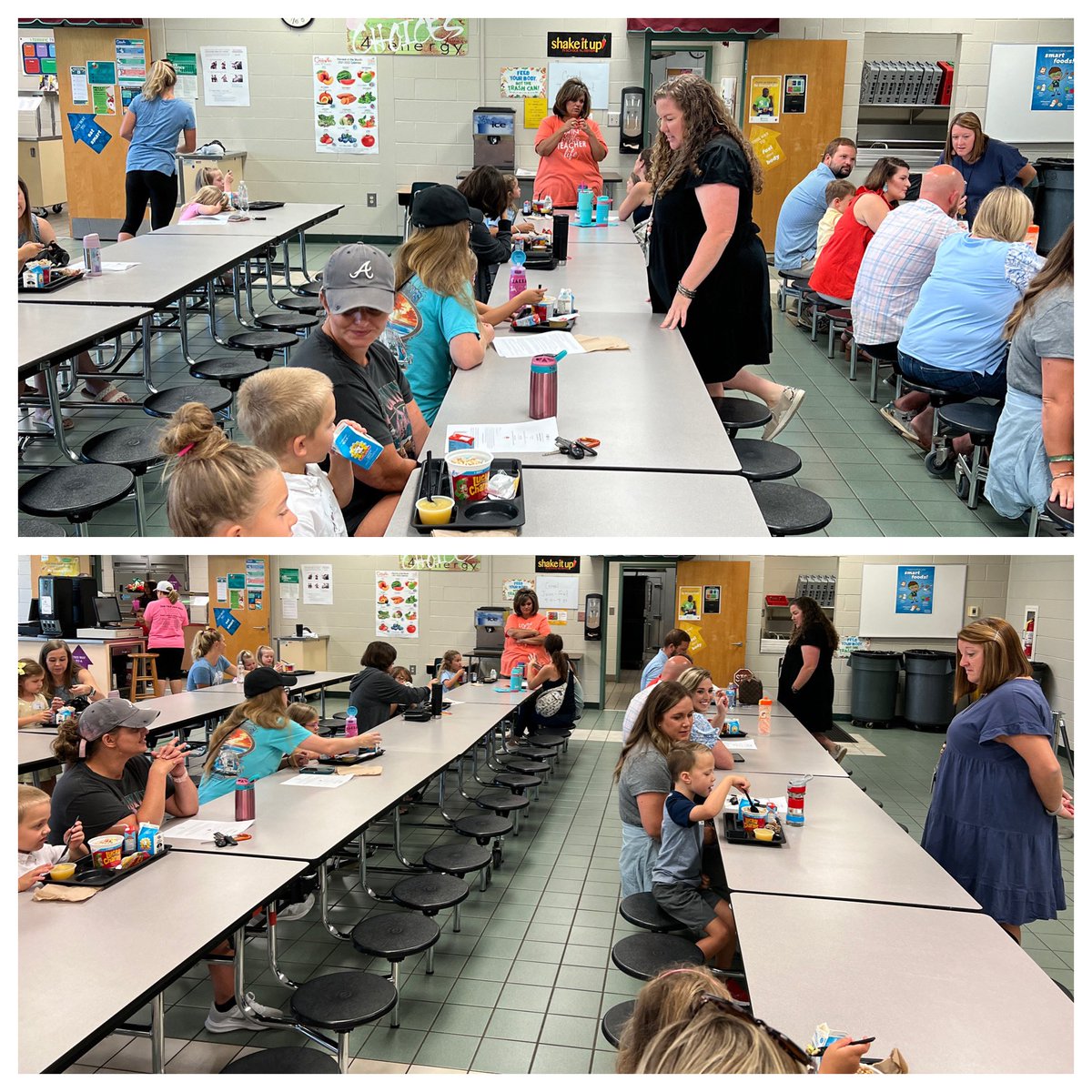 MVESGainesville's tweet photo. So many smiles! π Day 1 of #KCamp was terrific! Our newest Jr. Trojans enjoyed getting to know staff and exploring the school @Hall_Schools #WelcometoKindergarten #ReadyforK #BacktoSchool2022 #TheTrojanWay πππππ https://t.co/dy4hqom7dN