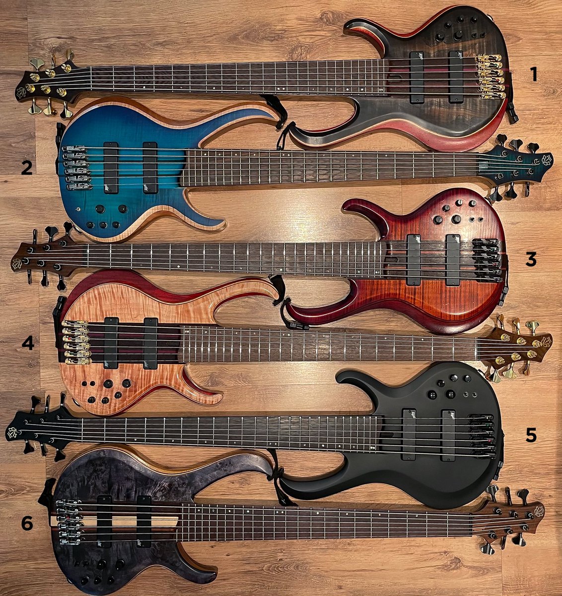 FelipeAndreoli's tweet photo. ๐ง๐ท Agora eu quero ver: de 1 a 6, qual vc escolheria?
.
๐ฌ๐ง Letโs see now: from 1 to 6, which one would you choose? #ibanez #ibanezbass #btb1906 #btb1836 #btb1306e #btb1606 #btbironlabel #ibanezcollection #bassporn #aguilar #aguilardcb @ibanezofficial https://t.co/nVabBvL4b9