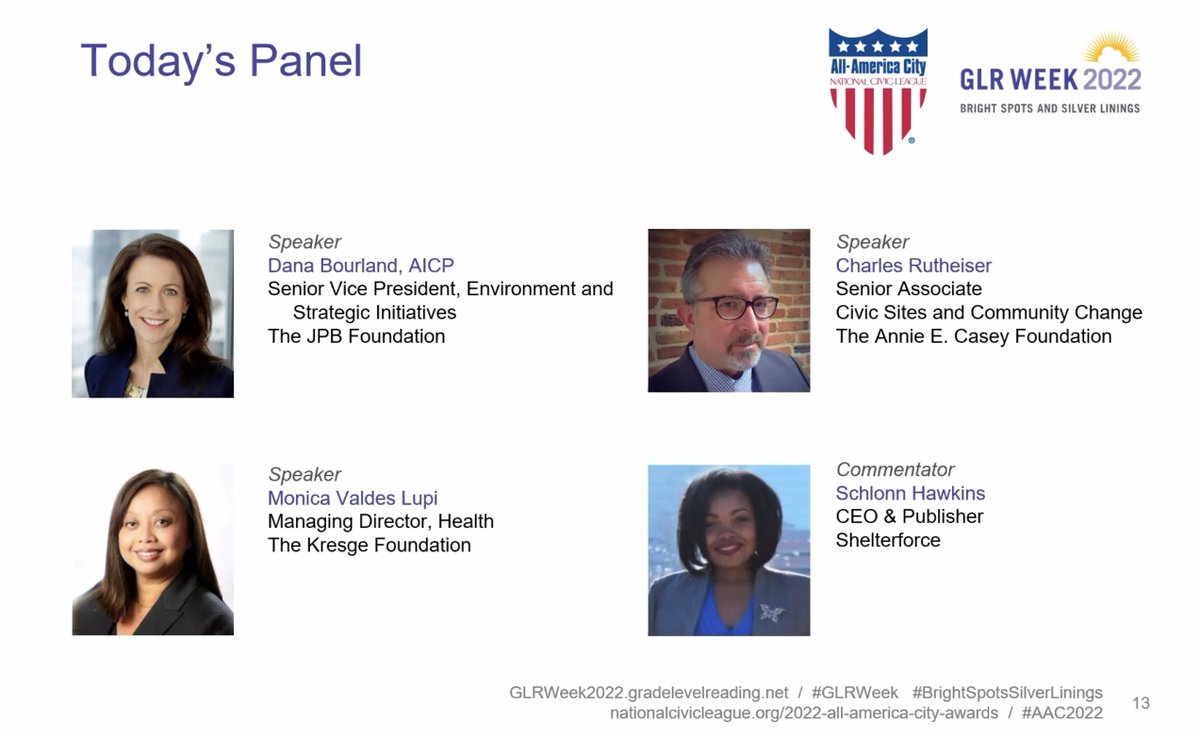 Let the Learning begin! The Case for Housing as a Platform: A Philanthropic Perspective - a co-presentation of All-America City Awards and the Campaign for Grade-Level Reading <a href="/readingby3rd/">Campaign for Grade-Level Reading</a> @AllAmericaCity <a href="/SuncoastCGLR/">Suncoast GL Reading</a>