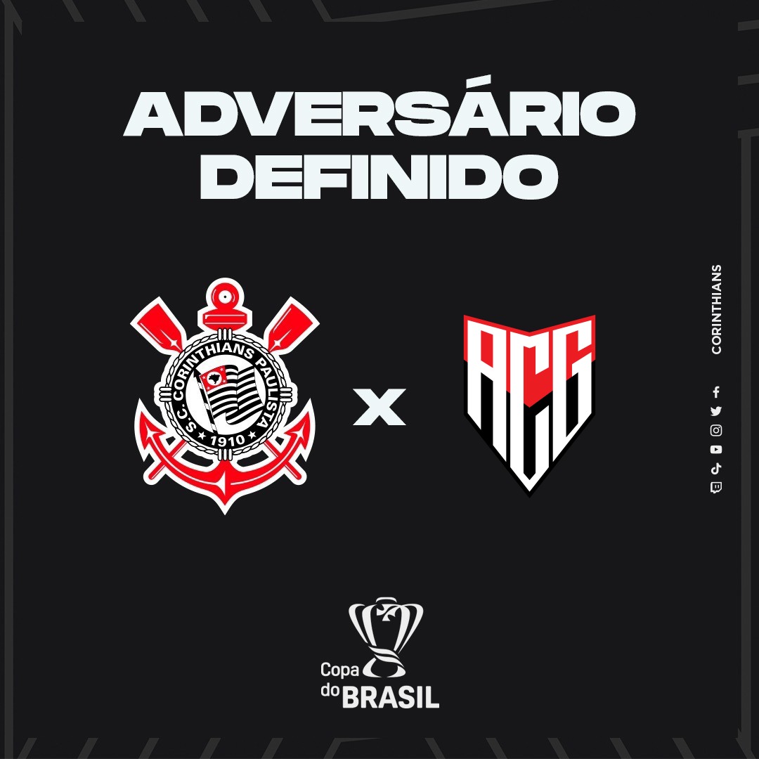 Fiel Torcedor - VAMOS JOGAR COM RAÇA E COM O CORAÇÃO!! 🎶 Bom dia, Fiel! Preparados para hoje? O Timão joga contra o Atlético-GO pelas quartas de final da Copa Intelbras do