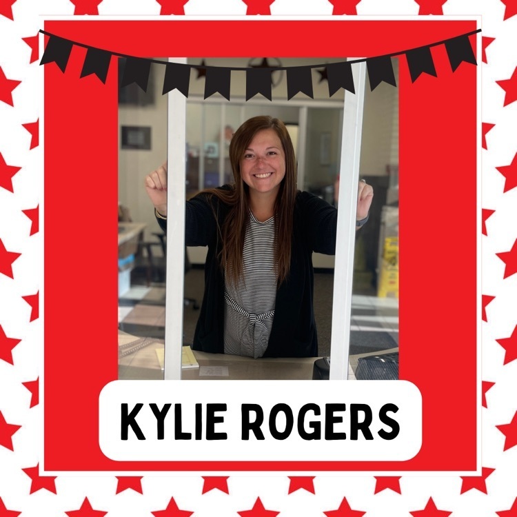 Rice Rangers, we'd like to welcome Kylie Rogers to our campus as our new receptionist and the first smile you'll see at Rice Elementary. Kylie and her fiancé, Ty, have three girls, Ellie (3), Amelia (K), and Hunter (2nd). We are so excited to have her on our TEAM!