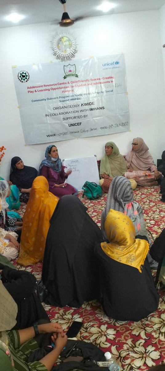 You don’t have to be positive all the time. It’s perfectly okay to feel sad, angry, annoyed, frustrated, scared and anxious. Having feelings doesn’t make you a negative person. It makes you human.
#imhans #unicef #outreach #mentalhealth #psychoeducation #shalteng #srinagar