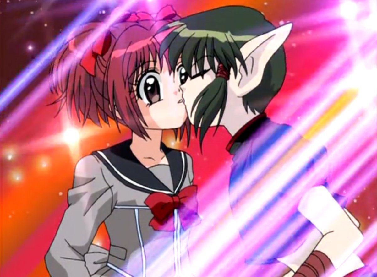 Ichigo and Kishu kiss #東京ミュウミュウ #TokyoMewMew #mewmew_new