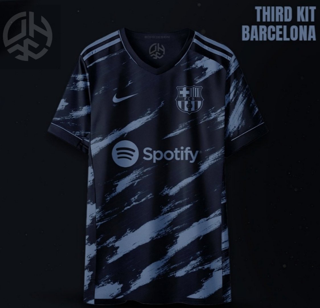 Barcelona 3rd Kit design 🖤💙
DM me if you need any free work including any kit designs 👇
#Football #Barcelona #Kit #designer