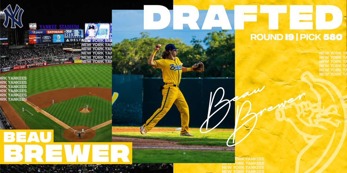 See ya in The Bronx, <a href="/BoboBrewer/">Bobo Brewer</a>.

Congrats to current Banana, Beau Brewer! #GoBananas #RepBX