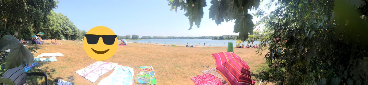 LeonievanBentum's tweet photo. O, wat kijk ik terug op een fijne dag! Heerlijk om deze warme middag met vriendin en haar kinderen in en rond een recreatieplas te zijn. Heerlijk in de schaduw en in het water.
#zwemmen #dollen #plezier #vriendschap #kleingeluk #stranddag #schaduw #bussloo #wilp https://t.co/Q3DxGU2bfC