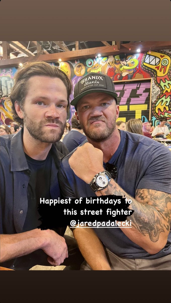 cwwalkersource's tweet photo. “Happiest of birthdays to this street fighter @jarpad” - Anson via IG Stories. ⭐️ https://t.co/UMm6pZCZhk