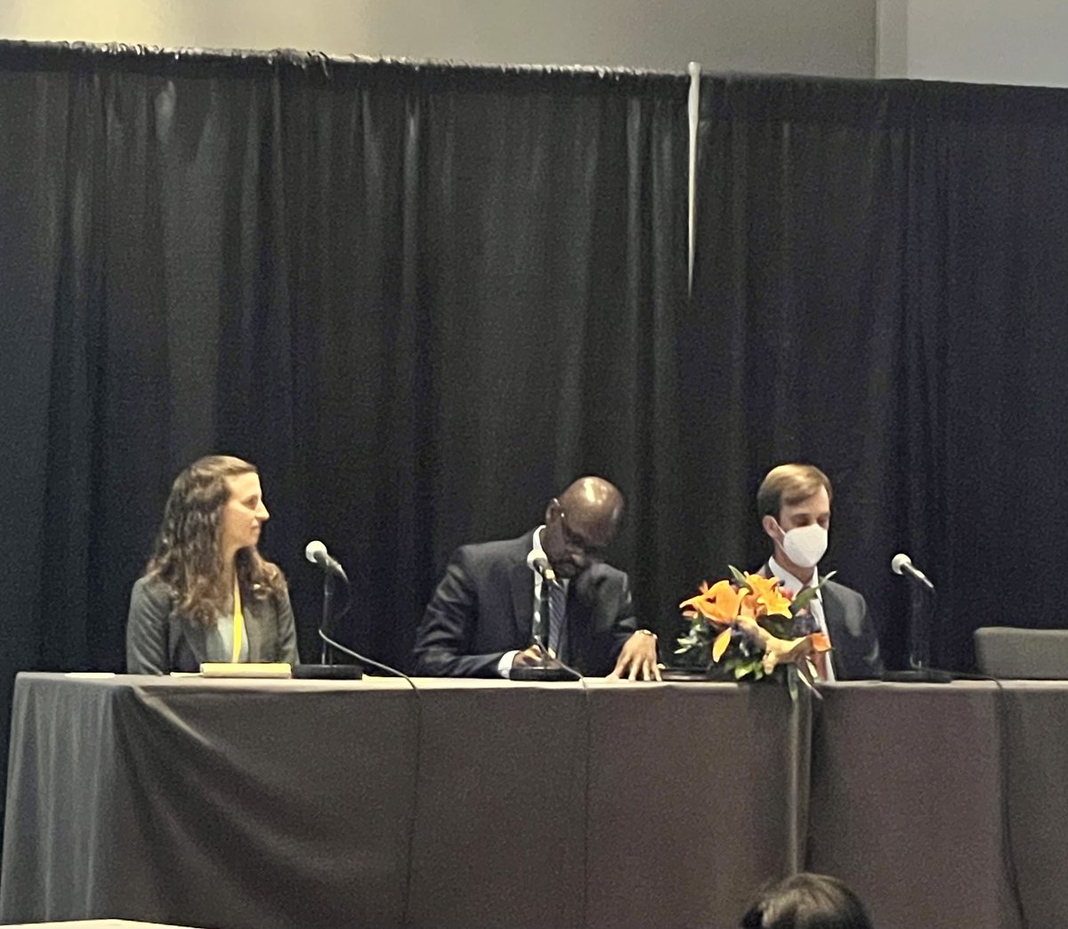 pamilyndsey's tweet photo. Jason Wagoner,CLA principal moderating session on Fighting Fraud #PDT22 #CLApromise ⁦@AGACGFM⁩ ⁦@CLA_FedGov⁩ https://t.co/9TUQGa6R9g