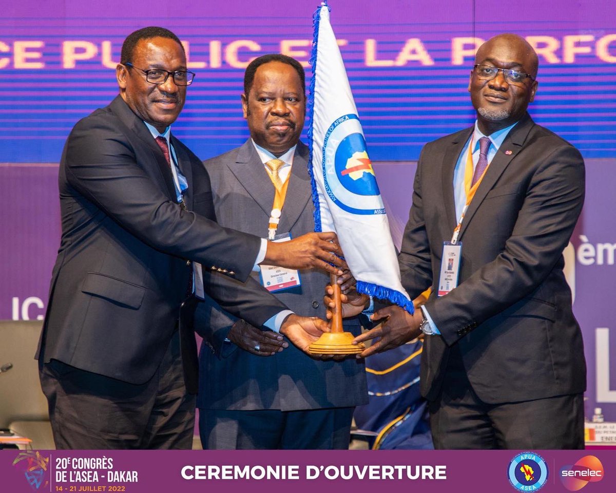3MDENERGY's tweet photo. Les temps forts du 20ème Congrès de  l’ASEA dont le thème adopté porte sur la nécessité de service public et la performance des sociétés africaines d’électricité. L’Association a pour but de promouvoir le développement et l’intégration du secteur électrique africain
@AseaCongres https://t.co/7wbk4sI82T