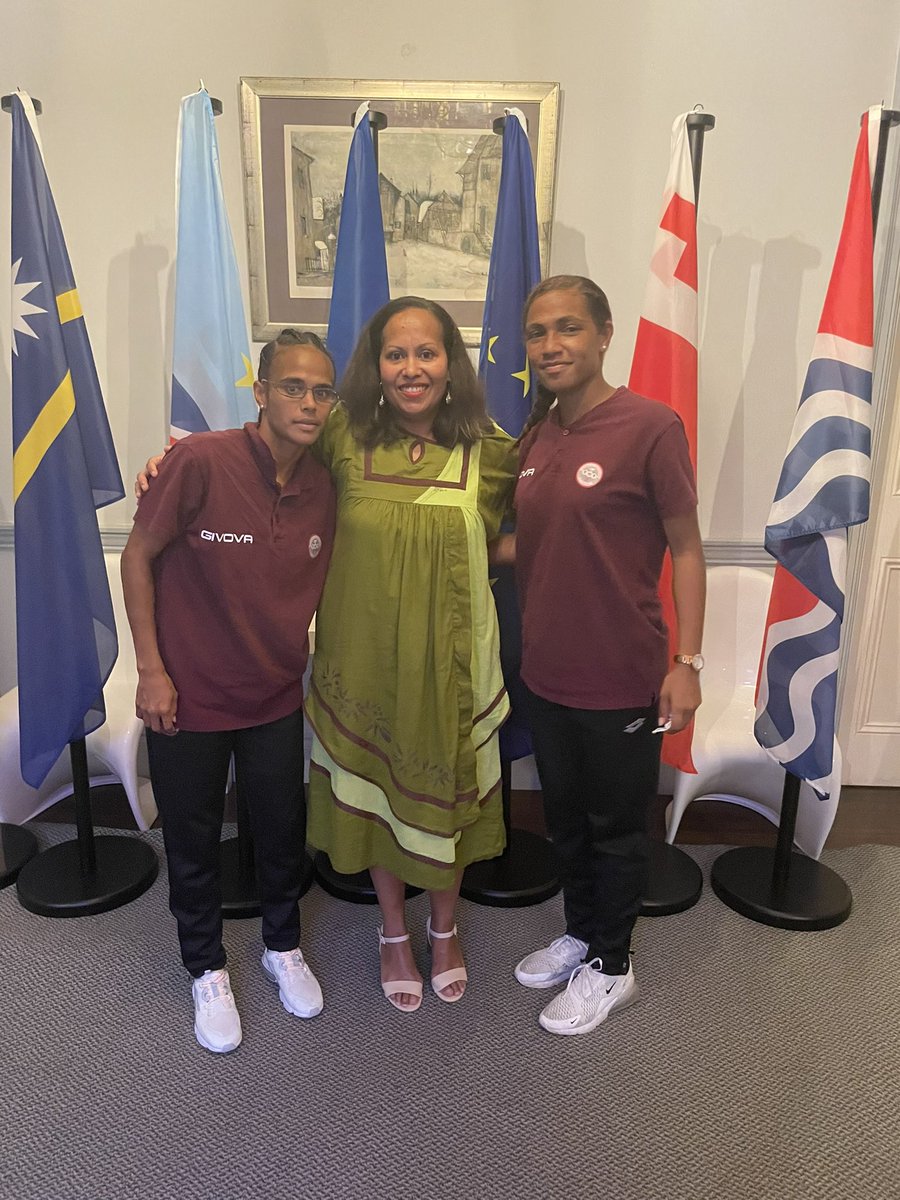 rosewete's tweet photo. Really thrilled to have the NC 🇳🇨 🇫🇷 Womens national soccer team in Fiji for the Womens Nation Cup. Looking forward to facing our wantoks from 🇸🇧 tonight. ravi d'avoir l'équipe nationale de football féminine de la NC à Fidji. Ce soir Match contre nos wantoks de 🇸🇧 ce soir 🙌🏾❤️ https://t.co/rdNf57y1EW