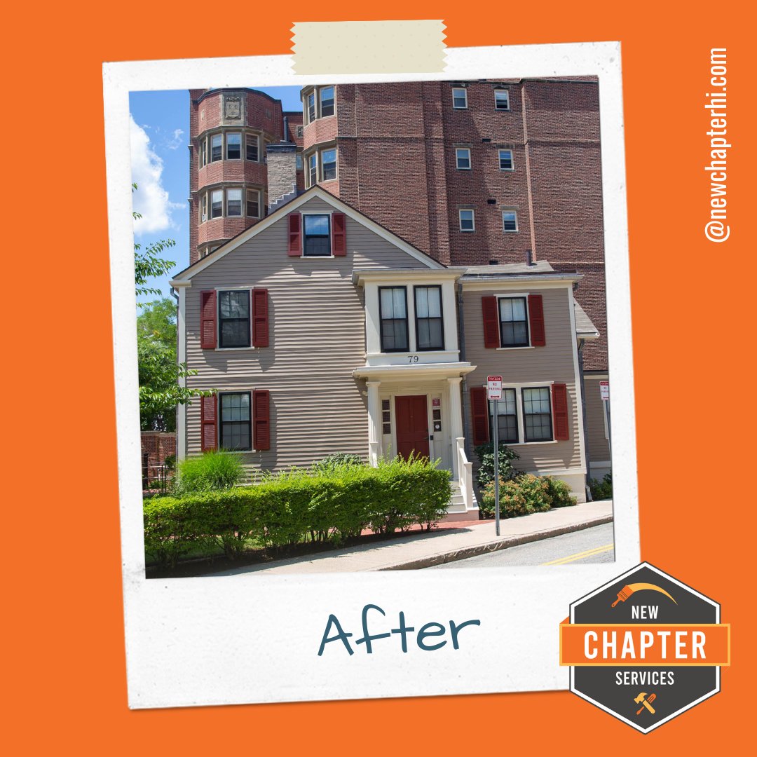 NewChapterHI's tweet photo. Check out the BEFORE &amp; AFTER of this Radcliffe / Harvard Building at 79 Brattle St. Cambridge. We love working on these old traditional buildings with all the attention to detail they require. It's where we shine! 
🏡
https://t.co/lpi92Q0AnQ
🏡
#housepainter #professionalpainter https://t.co/0QXq6I6yZr