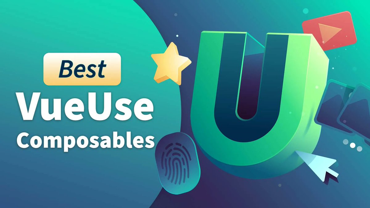 Have you seen VueUse's massive collection of composables? 

⚠️ It can be overwhelming to look through them and find the one you need.
✅ <a href="/MichaelThiessen/">Michael Thiessen</a> put together a list of some of the best ones along with what they do and their uses. 

Read on 👇
buff.ly/3B1QEwM