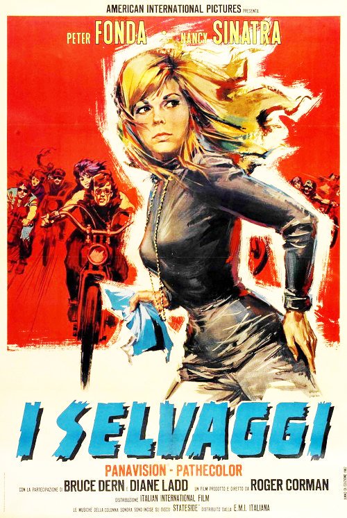 Roger Corman’s THE WILD ANGELS - Released on this day in 1966 - Italian release poster