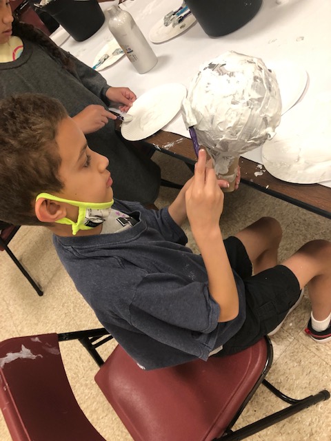 Campers completed the 2nd step towards creating their very own paper mache pets! <a href="/PEAKGrp/">PEAK-Parents of ExtrAordinary Kids</a>