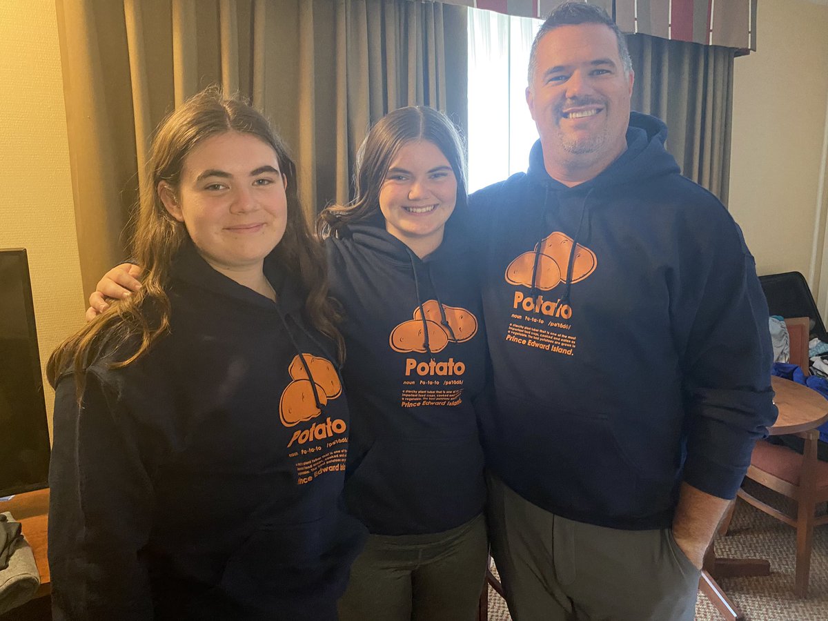 When in PEI with potato-loving kids…👌 Enjoyed the Canadian Potato Museum today!  If you’re ever near O’Leary, PEI we highly recommend it!