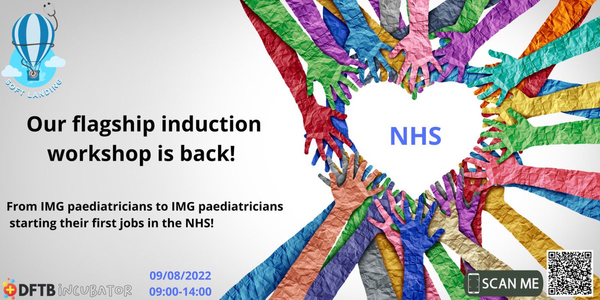 Warm invitation to all IMG doctors joining the paediatric NHS family: Learn to survive and thrive in the NHS. Featuring safeguarding, comms skills, pay and contracts, well-being. <a href="/rcpch_trainees/">RCPCH Trainees</a> <a href="/rcpch_trainees/">RCPCH Trainees</a> @drPramV <a href="/CamillaKingdon/">Camilla Kingdon</a>