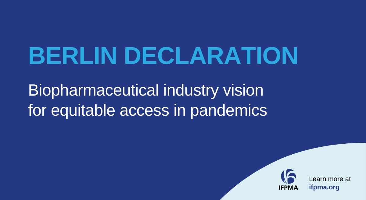 MedicinesNZ's tweet photo. Science &amp; #innovation delivered against #COVID19. But to be better prepared ahead of future threats, we need a collaborative solution for more equitable rollout of vaccines, treatments &amp; diagnostics. #C19LessonsLearned
 
Read the Berlin Declaration:
https://t.co/l1mWvrh8lM
@IFPMA https://t.co/CTGFEdGqXl