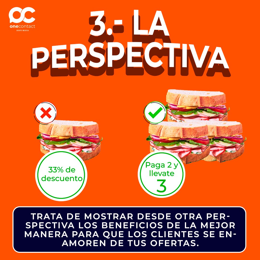 mx_contact's tweet image. Te compartimos unos trucos psicologicos para vender más 

📲 Agenda una entrevista con nosotros al 81 2106 9956 vía WhatsApp.
📍 Juanita Llaguno 115 col. La Fama 66100 Santa Catarina, Nuevo León, México

#work #socialselling #Onecontact #tips #trick