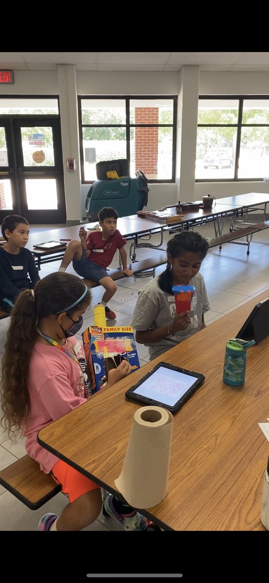 Day 2 of STEAM camp was filled with “sounds” of learning. <a href="/CarrieBoyleCISD/">Carrie Boyle</a> <a href="/AustinElem/">Austin Elementary</a>