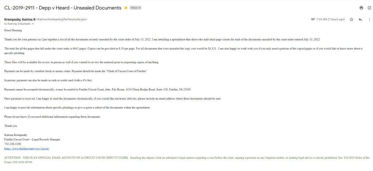 UNSEALING UPDATE. FF Co notified me that there are 6600+ pages being unsealed at a cost of just over $3,300. I am ordering everything. If you would like to contribute, my PayPal account is linked below. Thank you to all of you generous folks!

paypal.com/paypalme/aburk…