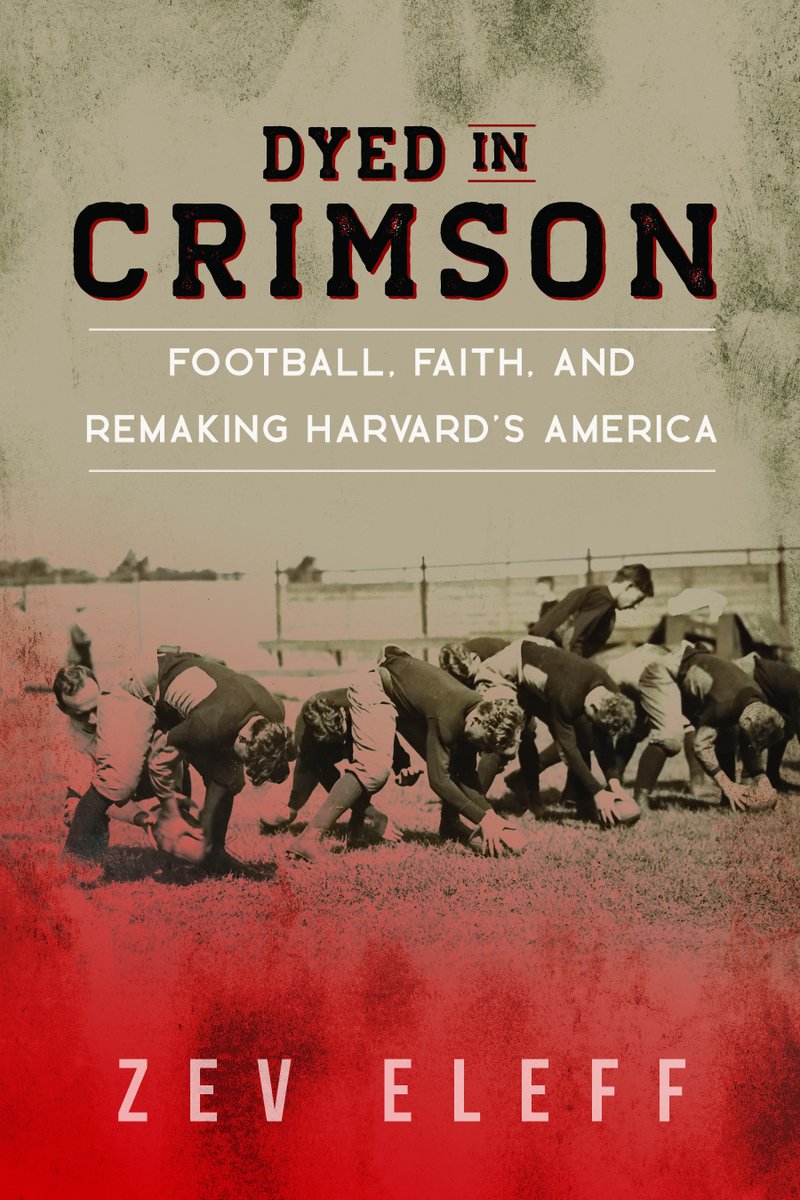 #OTD #NationalFootballDay 

Get on the gridiron with this #football reading list!

DYED IN CRIMSON <a href="/zev_eleff/">Zev Eleff</a> (pre-order)
go.illinois.edu/f22eleff

FROM FOOTBALL TO SOCCER <a href="/SoccerHistoryUS/">Brian D. Bunk</a> 
go.illinois.edu/s21bunk

(1/2)