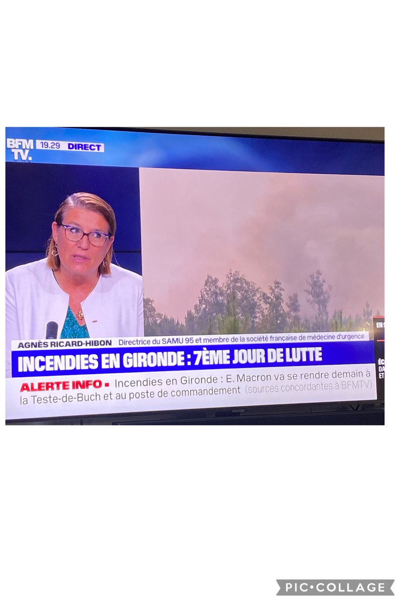 grohin_e's tweet photo. On l’interroge  sur la fumée des incendies et elle parvient encore a placer qu’il faut appeler le #15 .
🥵🥵 . ….@BFMTV https://t.co/4lukZKpcor