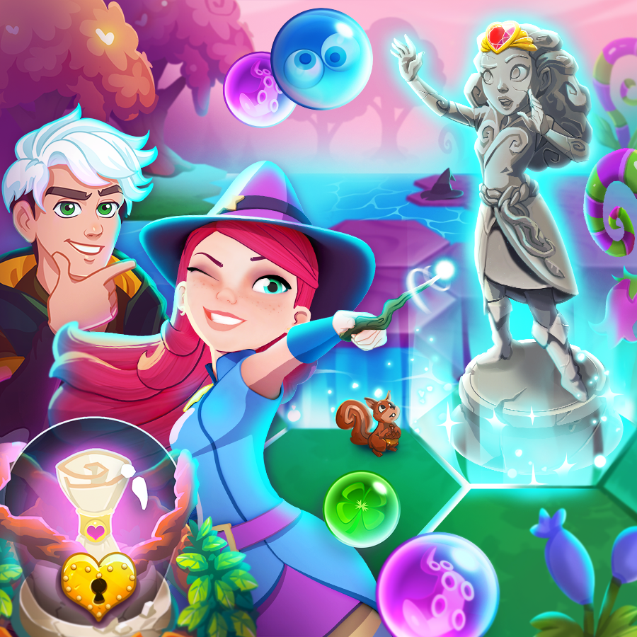 Bubble Witch 3 Saga - Bubble Witch World has launched! 🔮🪄 Take part in an  epic new adventure in this time-limited event. Unleash the magic to help  Stella solve the dangerous mystery!