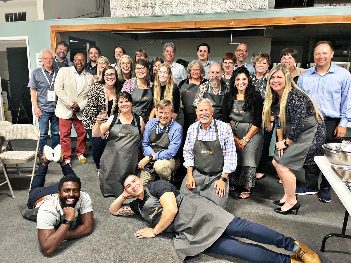 fastcase's tweet image. Mangiamo! Welcome to Italy 🇮🇹

Wine, bread, and pasta was the perfect way to conclude our culinary tour around the world. We learned how to make a decadent Gnocchi with red tomato sauce from scratch with an incredible group of Law Librarians. 

#AALL22 #Fastcase #DocketAlarm