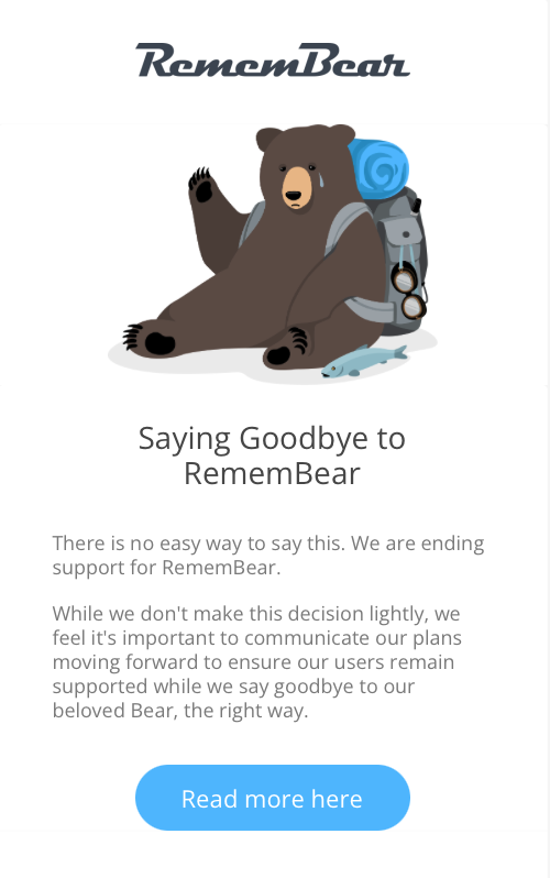 cohenHD's tweet photo. Bye, Bye @RememBear 😢
We had some good memories, and I will always #rememBear #CES 2019. Don't worry what happens in Vegas, stays in #Vegas. #passwords, #passkey, #goodbye https://t.co/Ko7NqCthJI